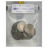 20- "V" NICKELS
