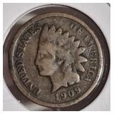 !RARE! 1909-S INDIAN HEAD CENT (G)