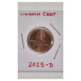 2025-D "LAST PENNY" LINCOLN CENT