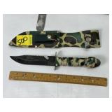 RAMBO CAMO SURVIVAL KNIFE