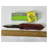 NEW SCHRADE ASSIST RED KNIFE