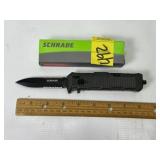 NEW SCHRADE ASSIST BLACK KNIFE