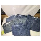 7 PAIR OF WRANGLER CARPENTER 40X32 JEANS
