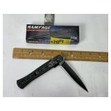 NEW RAMPAGE ASSISTED OPEN STILETTO KNIFE