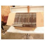 LEATHER TIME LIFE OLD WEST BOOK SET, (26)