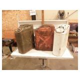 3 JERRY CANS