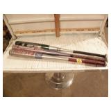3 ALLUMINUM BASEBALL BATS