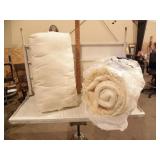 FOAM MATTRESS PAD, FULL, COMFORT PILLOW CUSHION