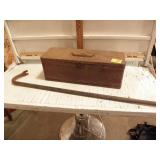 CROWBAR, SMALL METAL TOOL BOX