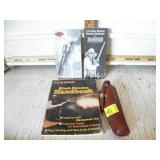 LEATHER GUN HOLSTER, BLACK POWDER BOOK