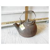 CAST IRON COFFEE POT