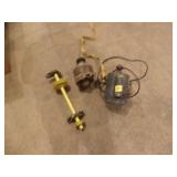2 MOTORS, GE 1/2 HP, UNTESTED