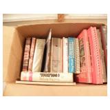 BOX OF COOKBOOKS
