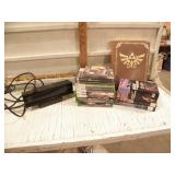 XBOX SENSOR, XBOX 360 GAMES, PS2 GAMES, ZELDA BOOK