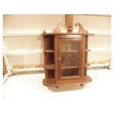 SMALL CABINET/SHELF, 17" T X 14 3/4" W X 5" D
