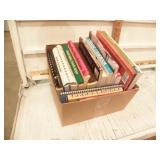 BOX OF COOKBOOKS