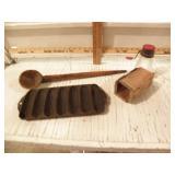 GRISWOLD CAST IRON CORN PAN, NO. 273, BUTTER MOLD