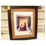 FRAMED ANDREA PIERCE ART, 23 1/4" X 19 1/4"