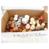 SEVERAL SALT AND PEPPER SHAKERS