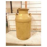 YELLOW CREAM CAN, 24" T