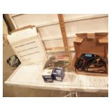 STAPLER, DRILL, PIPE CLEANER