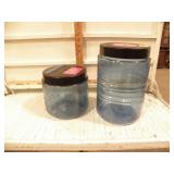 2 PLASTIC BEAR VAULT ARS