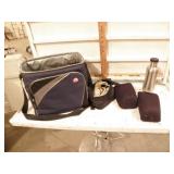 IGLOO COOLER FULL OG ALLUMINUM WATER BTLS, FILTER,