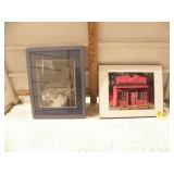 2 FRAMED PICTURES