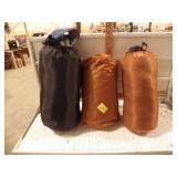 2 SLEEPING BAGS, AIR MATTRESS, REI, KELTY