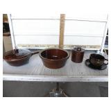 STONEWARE DISHES, MONMOUTH