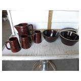 STONEWARE DISHES, MONMOUTH