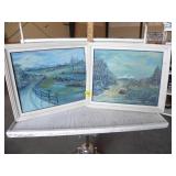 2 ORIGINAL FRAMED PICTURES, T.ORR 73