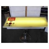 COORS CLOCK LIGHT, TESTED, 51 1/2" L X 15 3/4" W