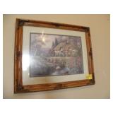 FRAMED COTTAGE PICTURE