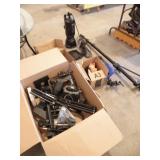 CALUMET LIGHT AND SEVERL OTHER PARTS AND STANDS