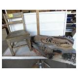 CHILDS CHAIR, ROUNDUP BLANKET