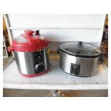 WOLFGANG PUCK PRESSURE COOKER, CROCK POT