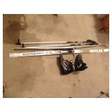 ROSSIGNOL CROSS COUNTRY SKIES, POLES, BOOTS