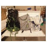 PATAGONIA PACK, REI AND OSPRAY PACKS