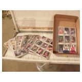 BASEBALL CARDS, 26 SHEETS, SOME DOUBLE SIDED