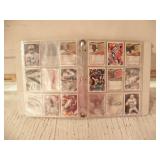 SMALL BINDER OF FOOTBALL CARDS