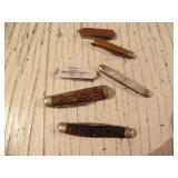 6 POCKET KNIVES