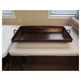 LARGE METAL TRAY