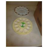 2 EGG PLATES