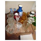 LOT OF MIXED GLASSWARE