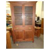 ANTIQUE PIE / JELLY CABINET 76"T X 41" W X 16" D