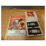 1967 GONE WITH THE WIND METAL SIGN & VHS SET