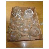 LOT OF MISC GLASSWARE