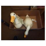 2 DUCK FIGURES