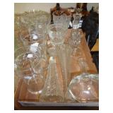 LOT OF GLASSWARE